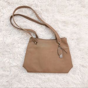 VINTAGE Rolfs Tan Leather Hobo Bag
